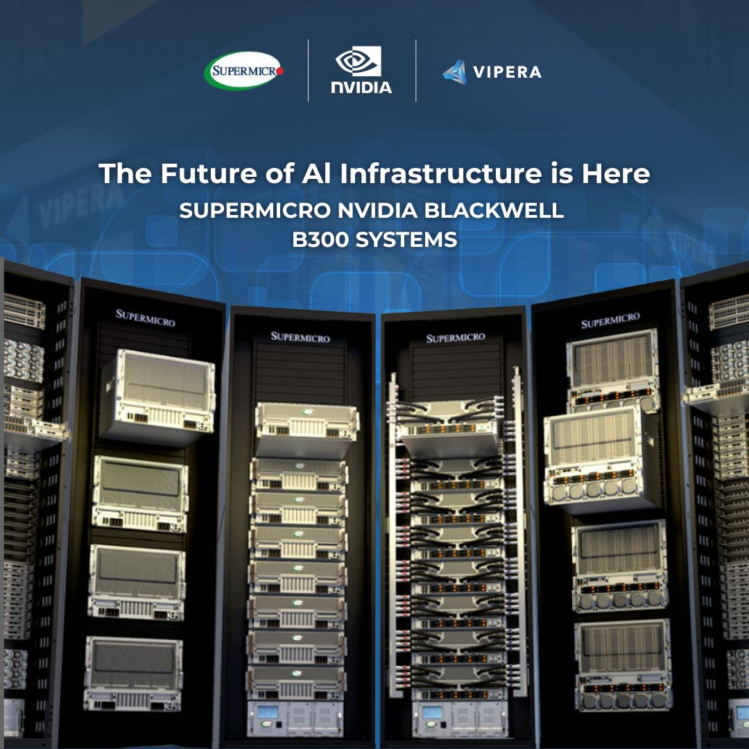 Supermicro NVIDIA Blackwell B300 Systems Scaling AI Performance to the Next Level